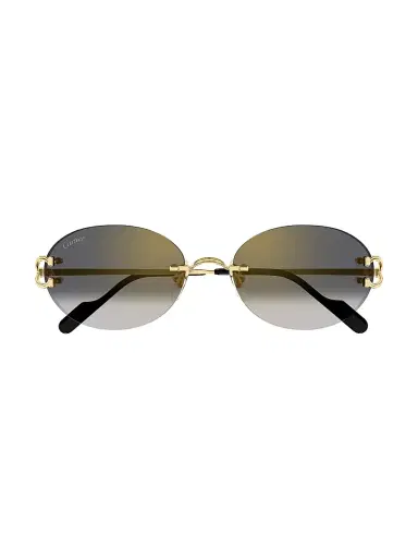 Cartier Men's C Decor 55MM Oval Sunglasses | Thumbnail 2 Cartier Men's C Decor 55MM Oval Sunglasses | Thumbnail 2