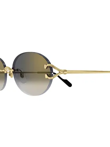 Cartier Men's C Decor 55MM Oval Sunglasses | Thumbnail 3 Cartier Men's C Decor 55MM Oval Sunglasses | Thumbnail 3