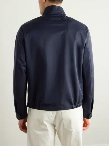 Zegna 3L Twill Blouson Jacket - Men | Thumbnail 3 Zegna 3L Twill Blouson Jacket - Men | Thumbnail 3