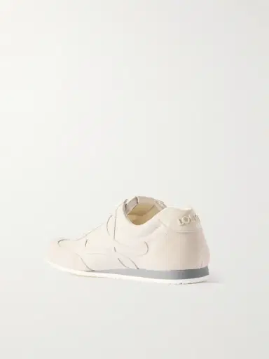 Loewe Ballet Runner 2.0 Suede-Trimmed Leather Sneakers - Men | Thumbnail 4 Loewe Ballet Runner 2.0 Suede-Trimmed Leather Sneakers - Men | Thumbnail 4
