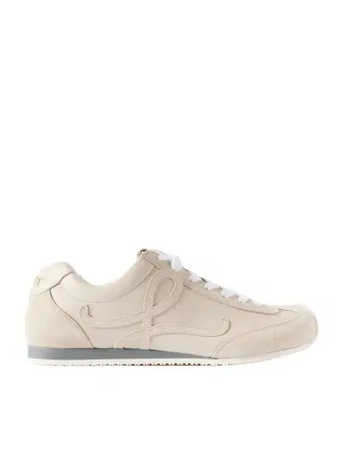 Loewe Ballet Runner 2.0 Suede-Trimmed Leather Sneakers - Men | Thumbnail 1 Loewe Ballet Runner 2.0 Suede-Trimmed Leather Sneakers - Men | Thumbnail 1
