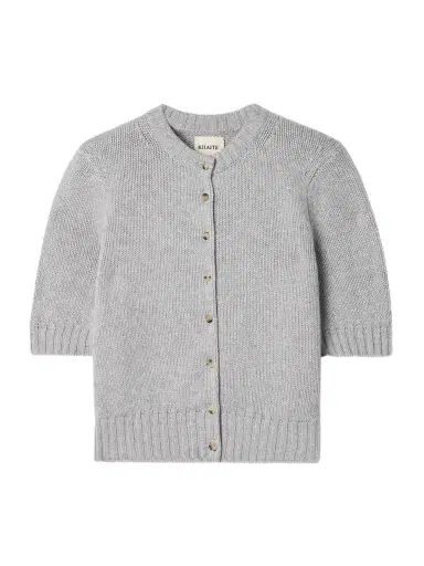 Khaite Nora Cropped Cashmere Cardigan | Thumbnail 1 Khaite Nora Cropped Cashmere Cardigan | Thumbnail 1