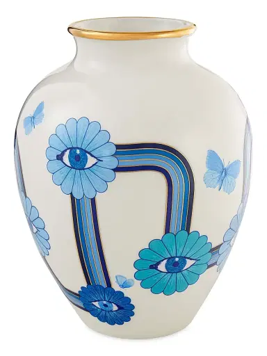 Jonathan Adler Druggist Urn Vase - Blue White Gold | Thumbnail 3 Jonathan Adler Druggist Urn Vase - Blue White Gold | Thumbnail 3