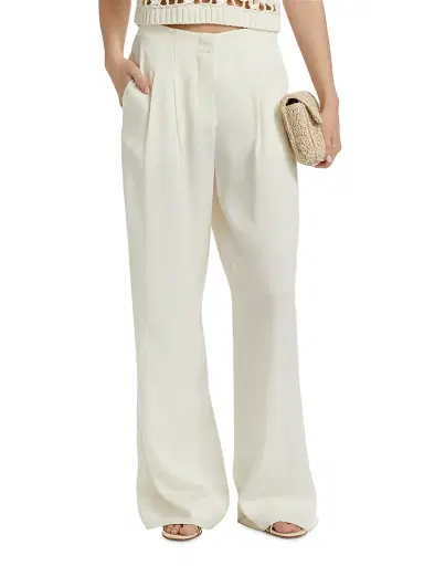 Marie Oliver Women's Macbee Double-Pleated Pants | Thumbnail 3 Marie Oliver Women's Macbee Double-Pleated Pants | Thumbnail 3