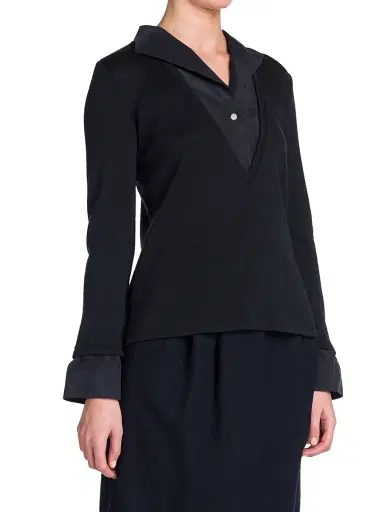 Giorgio Armani Women's Layered Top | Thumbnail 4 Giorgio Armani Women's Layered Top | Thumbnail 4