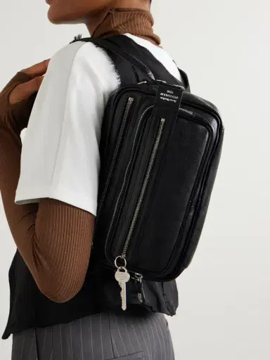 Acne Studios Camero Party Textured-leather Shoulder Bag | Thumbnail 2 Acne Studios Camero Party Textured-leather Shoulder Bag | Thumbnail 2