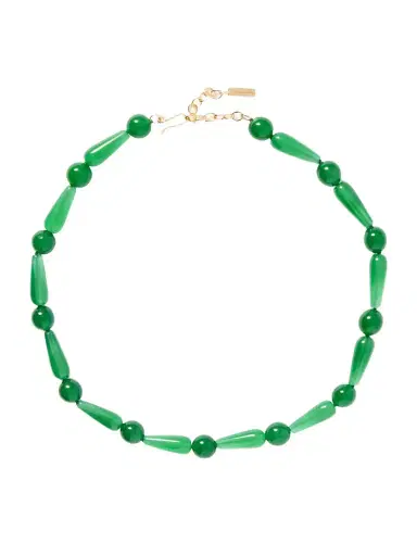 Completedworks The Depths Of Time Recycled Gold Vermeil Chalcedony Necklace | Thumbnail 1 Completedworks The Depths Of Time Recycled Gold Vermeil Chalcedony Necklace | Thumbnail 1