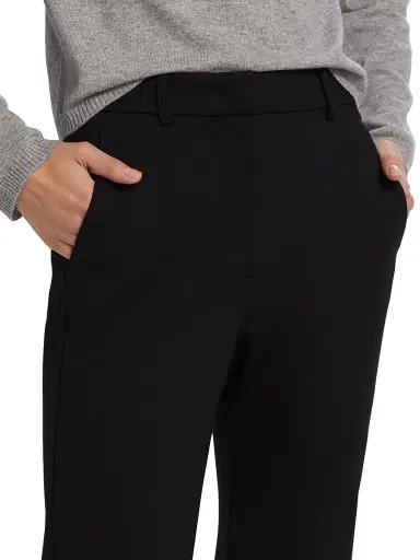 MM Max Mara Women's Effetto Jersey Trousers - Black | Thumbnail 6 MM Max Mara Women's Effetto Jersey Trousers - Black | Thumbnail 6