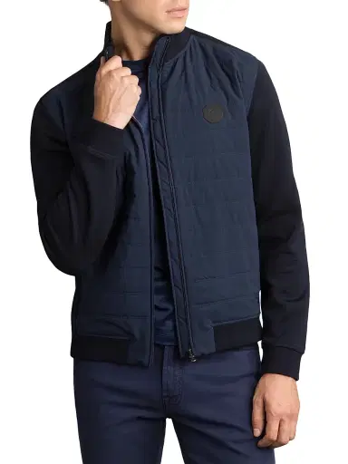Stefano Ricci Men's Full Zip Sweater - Blue | Thumbnail 4 Stefano Ricci Men's Full Zip Sweater - Blue | Thumbnail 4