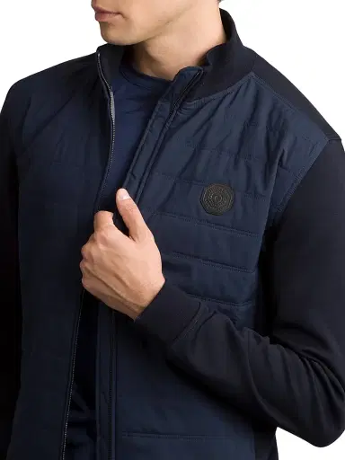 Stefano Ricci Men's Full Zip Sweater - Blue | Thumbnail 5 Stefano Ricci Men's Full Zip Sweater - Blue | Thumbnail 5