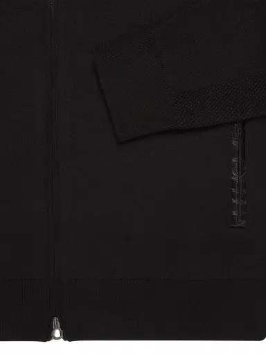 Stefano Ricci Men's Full Zip Sweater - Black - Size 40 | Thumbnail 7 Stefano Ricci Men's Full Zip Sweater - Black - Size 40 | Thumbnail 7