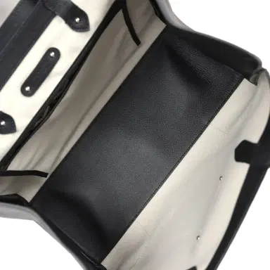 goyard Goyard Saigon Tote Black Goyardine Canvas Palladium Hardware | Thumbnail 8 goyard Goyard Saigon Tote Black Goyardine Canvas Palladium Hardware | Thumbnail 8