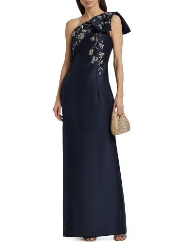 SACHIN & BABI Women's Olivia One-Shoulder Gown | Thumbnail 3 SACHIN & BABI Women's Olivia One-Shoulder Gown | Thumbnail 3