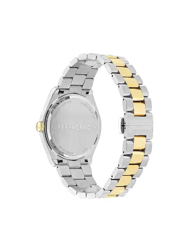 FERRAGAMO Men's Vega Upper East Stainless Steel Bracelet Watch/40MM - Two Tone Green | Thumbnail 3 FERRAGAMO Men's Vega Upper East Stainless Steel Bracelet Watch/40MM - Two Tone Green | Thumbnail 3