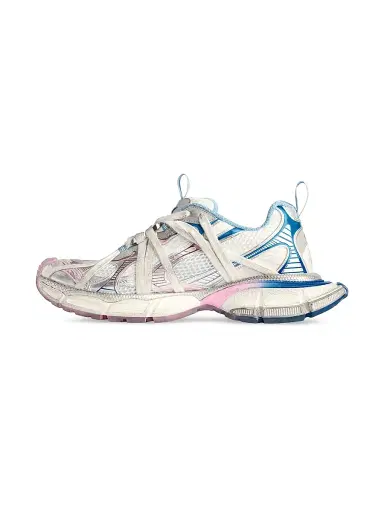 Balenciaga Women's 3XL Extreme Laces B Sneakers - White Multicolor - Size 11 | Thumbnail 3 Balenciaga Women's 3XL Extreme Laces B Sneakers - White Multicolor - Size 11 | Thumbnail 3
