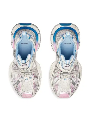 Balenciaga Women's 3XL Extreme Laces B Sneakers - White Multicolor - Size 11 | Thumbnail 6 Balenciaga Women's 3XL Extreme Laces B Sneakers - White Multicolor - Size 11 | Thumbnail 6