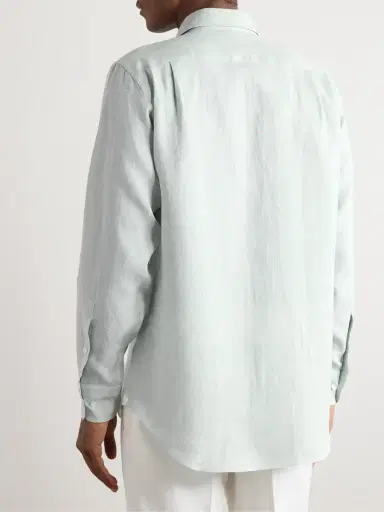 Loro Piana André Arizona Linen hirt - Men | Thumbnail 3 Loro Piana André Arizona Linen hirt - Men | Thumbnail 3