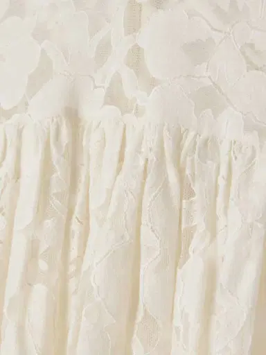 Zimmermann Illuminate Gathered Cotton-blend Lace Blouse | Thumbnail 5 Zimmermann Illuminate Gathered Cotton-blend Lace Blouse | Thumbnail 5