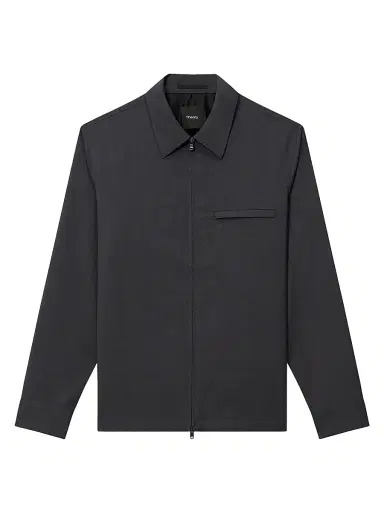 Theory Men's Zip Wool-Blend Overshirt | Thumbnail 1 Theory Men's Zip Wool-Blend Overshirt | Thumbnail 1