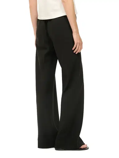 Staud Women's Stroll Wide-Leg Pants - Black - Size Large | Thumbnail 4 Staud Women's Stroll Wide-Leg Pants - Black - Size Large | Thumbnail 4