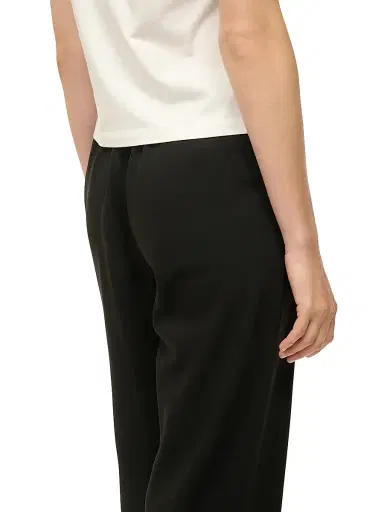 Staud Women's Stroll Wide-Leg Pants - Black - Size Large | Thumbnail 5 Staud Women's Stroll Wide-Leg Pants - Black - Size Large | Thumbnail 5