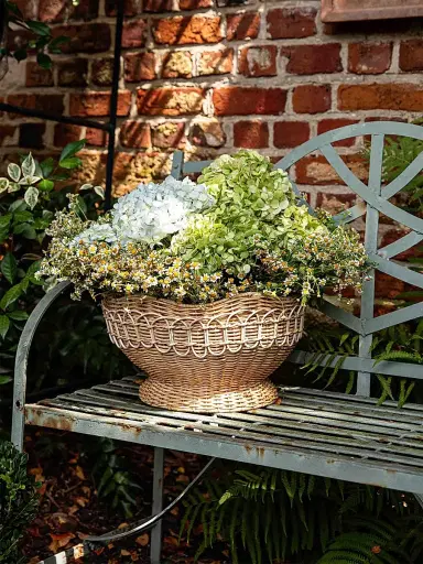 Juliska Provence Rattan Bowl - Tan | Thumbnail 4 Juliska Provence Rattan Bowl - Tan | Thumbnail 4