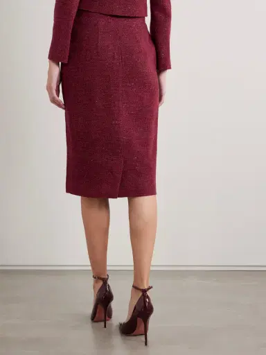 Alessandra Rich Sequin-embellished Tweed Skirt | Thumbnail 3 Alessandra Rich Sequin-embellished Tweed Skirt | Thumbnail 3
