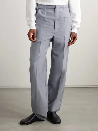 Lemaire Belted Woven Straight-leg Pants | Thumbnail 3 Lemaire Belted Woven Straight-leg Pants | Thumbnail 3