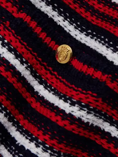 Gucci Striped Jacquard-knit Cotton-blend Mini Dress | Thumbnail 4 Gucci Striped Jacquard-knit Cotton-blend Mini Dress | Thumbnail 4