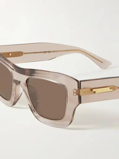 Bottega Veneta Eyewear Square-frame Acetate Sunglasses | Thumbnail 4 Bottega Veneta Eyewear Square-frame Acetate Sunglasses | Thumbnail 4