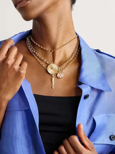 Foundrae Arrow 18-karat Gold Diamond Pendant | Thumbnail 4 Foundrae Arrow 18-karat Gold Diamond Pendant | Thumbnail 4