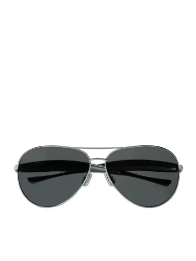 Bottega Veneta Eyewear Sardine Aviator-style Silver-tone Sunglasses | Thumbnail 1 Bottega Veneta Eyewear Sardine Aviator-style Silver-tone Sunglasses | Thumbnail 1