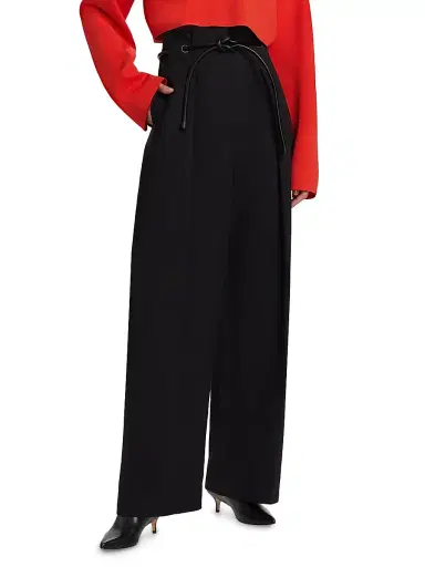 3.1 Phillip Lim Women's Origami Wide-Leg Pants - Black - Size 12 | Thumbnail 3 3.1 Phillip Lim Women's Origami Wide-Leg Pants - Black - Size 12 | Thumbnail 3