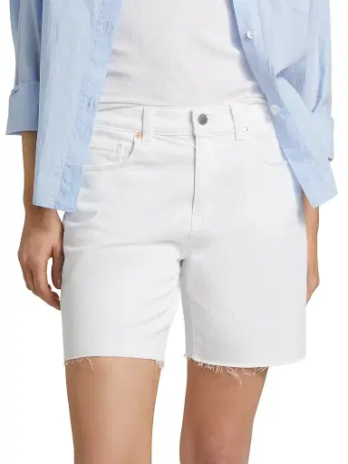AG Jeans Women's Ex-Boyfriend Denim Shorts - White | Thumbnail 3 AG Jeans Women's Ex-Boyfriend Denim Shorts - White | Thumbnail 3
