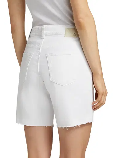 AG Jeans Women's Ex-Boyfriend Denim Shorts - White | Thumbnail 5 AG Jeans Women's Ex-Boyfriend Denim Shorts - White | Thumbnail 5