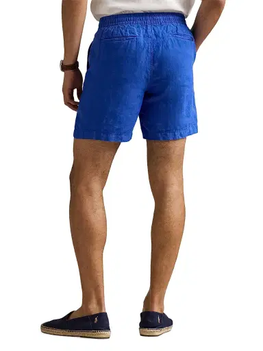 Polo Ralph Lauren Men's 6-Inch Polo Prepster Linen Short | Thumbnail 4 Polo Ralph Lauren Men's 6-Inch Polo Prepster Linen Short | Thumbnail 4