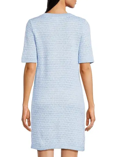 Lilly Pulitzer Women's Theodorah Sweater Sheath Dress - Bluette Metallic Marl | Thumbnail 5 Lilly Pulitzer Women's Theodorah Sweater Sheath Dress - Bluette Metallic Marl | Thumbnail 5