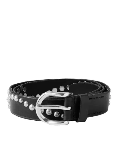 Our Legacy 3.5cm Star Fall Studded Leather Belt - Men | Thumbnail 1 Our Legacy 3.5cm Star Fall Studded Leather Belt - Men | Thumbnail 1