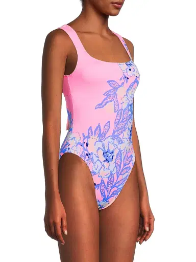 Lilly Pulitzer Women's Cashel One-Piece Swimsuit - Multi Totally Koalafied - Size 12 | Thumbnail 4 Lilly Pulitzer Women's Cashel One-Piece Swimsuit - Multi Totally Koalafied - Size 12 | Thumbnail 4