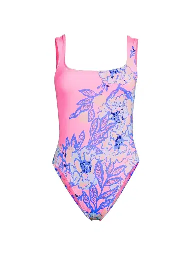 Lilly Pulitzer Women's Cashel One-Piece Swimsuit - Multi Totally Koalafied - Size 12 | Thumbnail 1 Lilly Pulitzer Women's Cashel One-Piece Swimsuit - Multi Totally Koalafied - Size 12 | Thumbnail 1