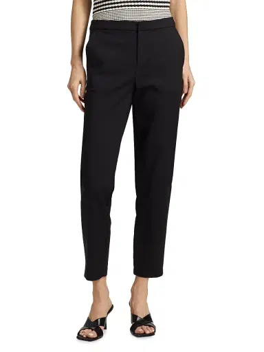 Ramy Brook Women's Savannah Cotton-Blend Skinny Ankle Pants - Black | Thumbnail 3 Ramy Brook Women's Savannah Cotton-Blend Skinny Ankle Pants - Black | Thumbnail 3