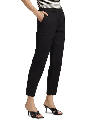 Ramy Brook Women's Savannah Cotton-Blend Skinny Ankle Pants - Black | Thumbnail 4 Ramy Brook Women's Savannah Cotton-Blend Skinny Ankle Pants - Black | Thumbnail 4