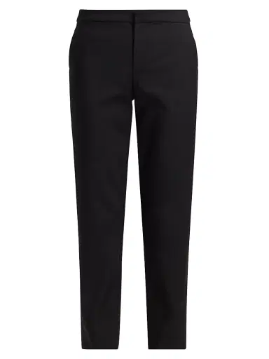 Ramy Brook Women's Savannah Cotton-Blend Skinny Ankle Pants - Black | Thumbnail 1 Ramy Brook Women's Savannah Cotton-Blend Skinny Ankle Pants - Black | Thumbnail 1