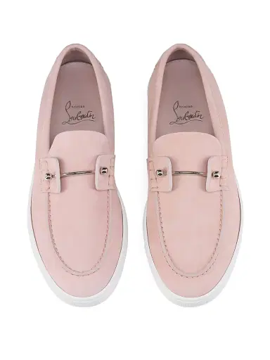 Christian Louboutin Women's Chambeliboat Loafers - Vintage Rose | Thumbnail 4 Christian Louboutin Women's Chambeliboat Loafers - Vintage Rose | Thumbnail 4