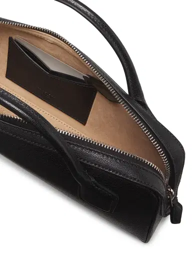 Alaïa Women's Teckel Leather Baguette Clutch - Noir | Thumbnail 4 Alaïa Women's Teckel Leather Baguette Clutch - Noir | Thumbnail 4