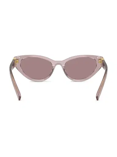 Miu Miu Women's 54MM Butterfly Sunglasses - Mauve Transparent Mauve | Thumbnail 4 Miu Miu Women's 54MM Butterfly Sunglasses - Mauve Transparent Mauve | Thumbnail 4