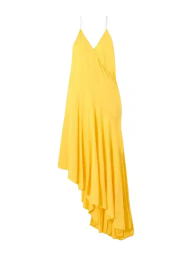 Alaïa Asymmetric Jersey Midi Dress | Thumbnail 1 Alaïa Asymmetric Jersey Midi Dress | Thumbnail 1