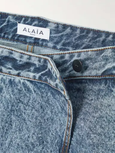 Alaïa Asymmetric Wide-leg Jeans | Thumbnail 5 Alaïa Asymmetric Wide-leg Jeans | Thumbnail 5