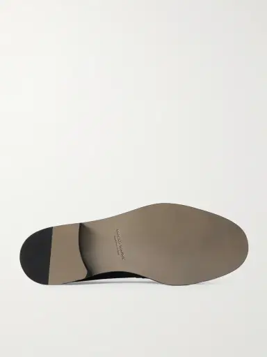 Manolo Blahnik Perry Suede Penny Loafers - Men | Thumbnail 3 Manolo Blahnik Perry Suede Penny Loafers - Men | Thumbnail 3