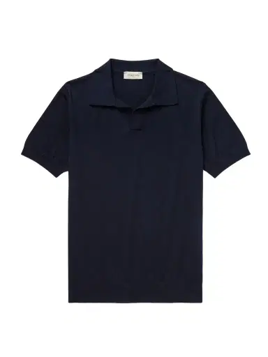 PIACENZA 1733 Cotton Polo Shirt - Men | Thumbnail 1 PIACENZA 1733 Cotton Polo Shirt - Men | Thumbnail 1